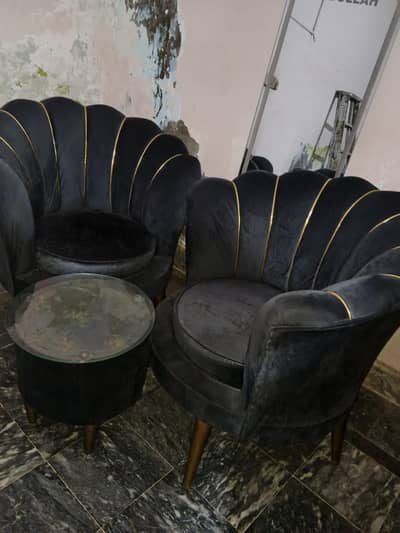 coffee chairs with table