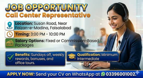 Call Center Representative