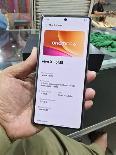 Vivo X Fold 5 5g Official PTA