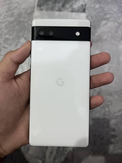 Google pixel 6a  white colour