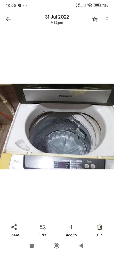 Panasonic Automatic Washing machine
