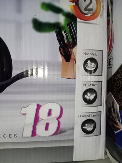 Non stick cookware excellent quality all ok ready to use