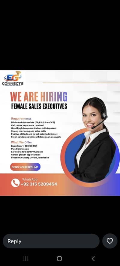 job for Male and female