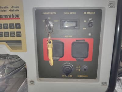 Loncin 3500D-A Portable Generator Self Start Mint Condition