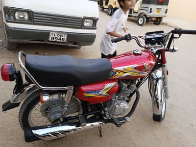 Honda CG 125 applied for registration
