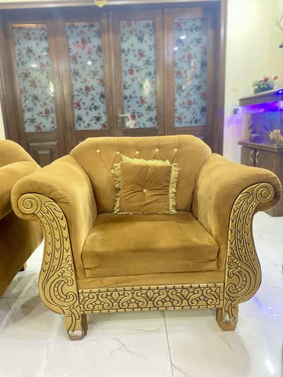 ph:0312-2233110. sofa set. 3'2'1 . for sale. . : argent sales