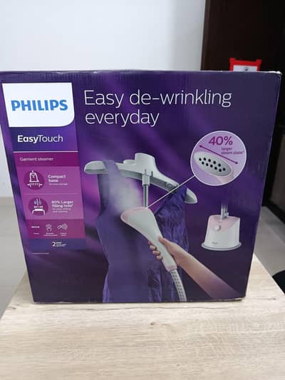 Philips Steamer NEW only 1 time used.