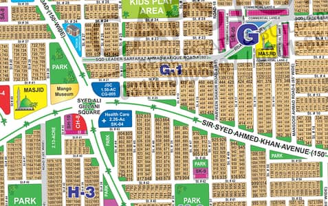 Spacious 1 Kanal Plot Build Your Luxurious Lifestyle Plot Sector G in DHA MULTAN PHASE- 1