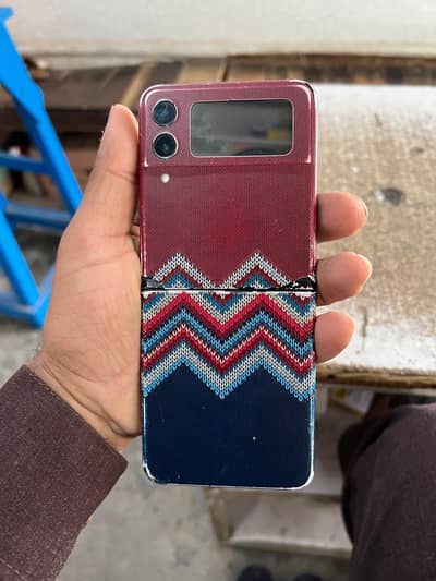samsung zflip 3 5g all ok pta provd just 4 line