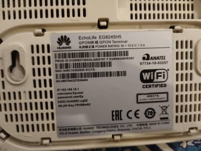 Huawei GPON Wifi Router For Sale