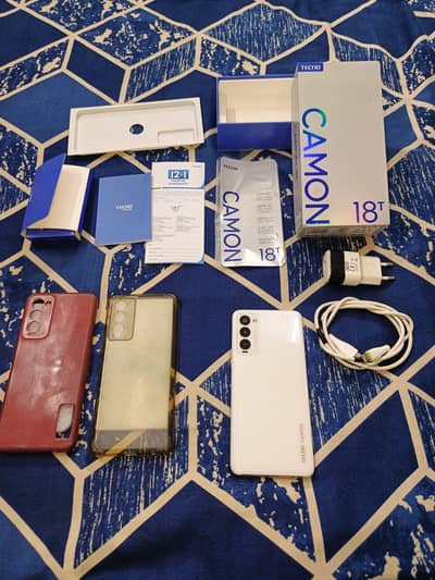 tencno camon 18t 10/10 with box and all accessories offical pta