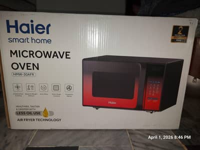 Pin Pack Haier 30L Microwave Oven with Air Fryer HWM-30AFR