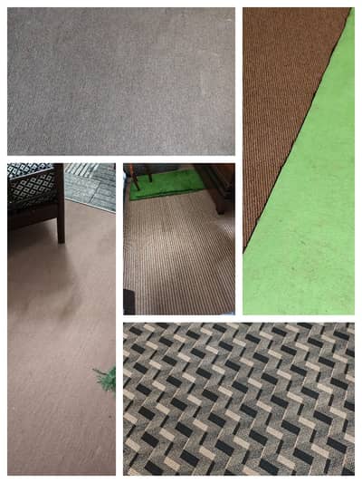 4 High Quality Carpets for Sale Double & Single layer (Excellent Con)