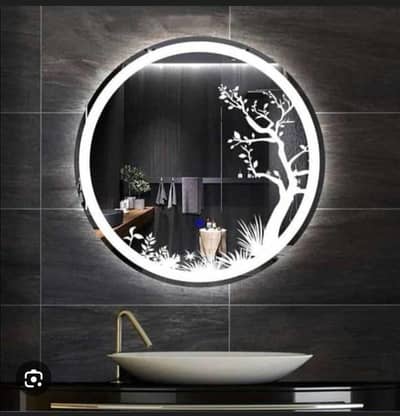 2×2 feet LED LIGHTS MIRROR  CHINA CFG GLASS