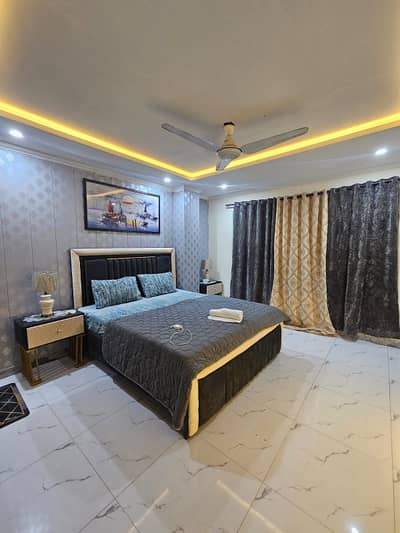 2Bed fully furnished apartment available for daily reservation location E11-2 Islamabad