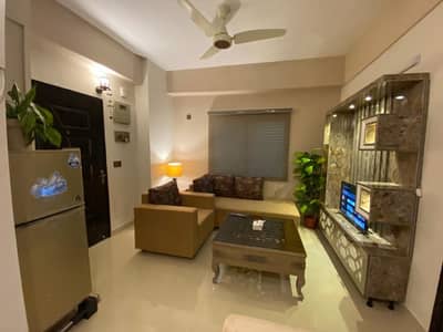 1 bed furnished apartment available for rent in gulberg green Islamabad