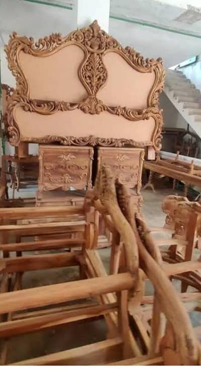 Salesman furniture shop