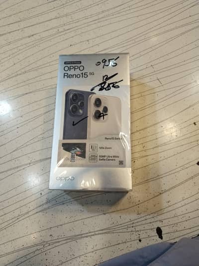 oppo reno 15 5g  12/256