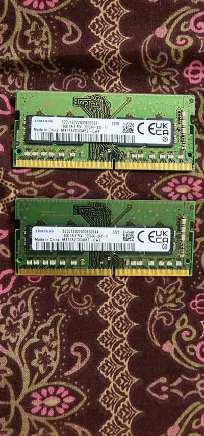 Samsung DDR4 16GB 3200Mhz RAMs