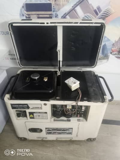 7.0kw 7.5kv silence gasoline generator