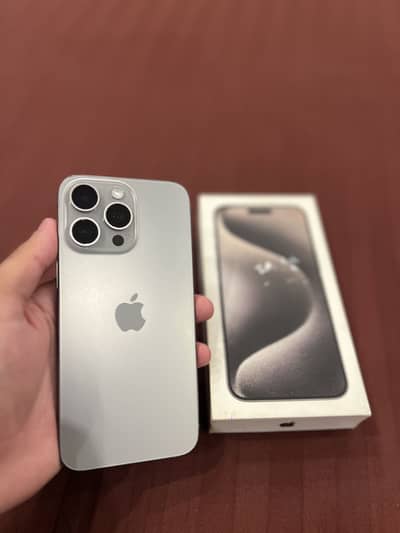 Iphone 15 pro max 256gb pta approved