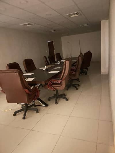 Conference Table with 9 Chairs