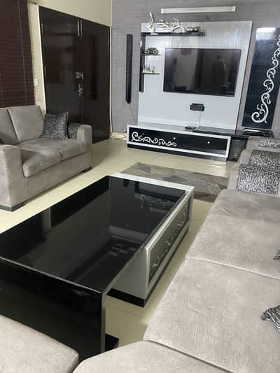 Acrylic Center and Side Tables