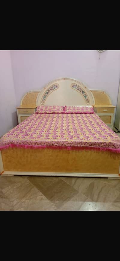 Bed with metrix 40000, showcase 25000 stool 5000 sofa also available