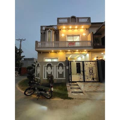 5 Marla Double Storey Brand New Corner House For Sale On Prime Location In Al Hafeez Garden Ph5