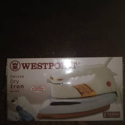 DELUXE DRY IRON WF-78 B