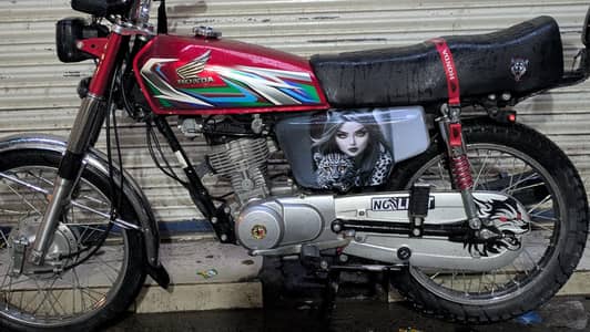 Honda 125 100/100 All ok