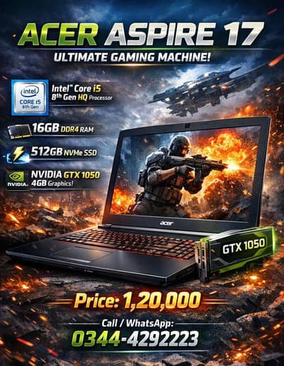 Acer Gaming Laptop Almost New