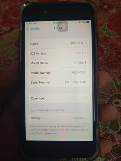 iphone 8 non PTA 256GB