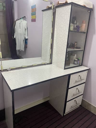 Vanity without mirror