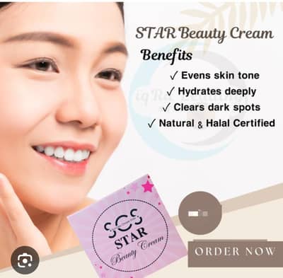 star beauty cream SCS without chemicals free