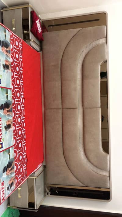 bed set bagair mattress ke