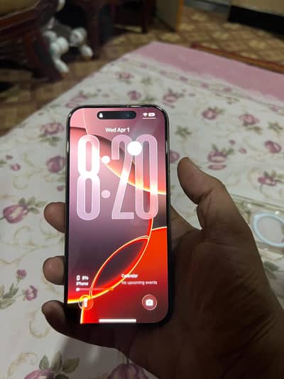 I phone 16 pro Desert titanium