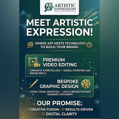 Video Editing and Graphic Designing Services