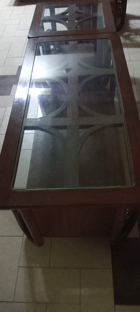 Antique Glass table 0