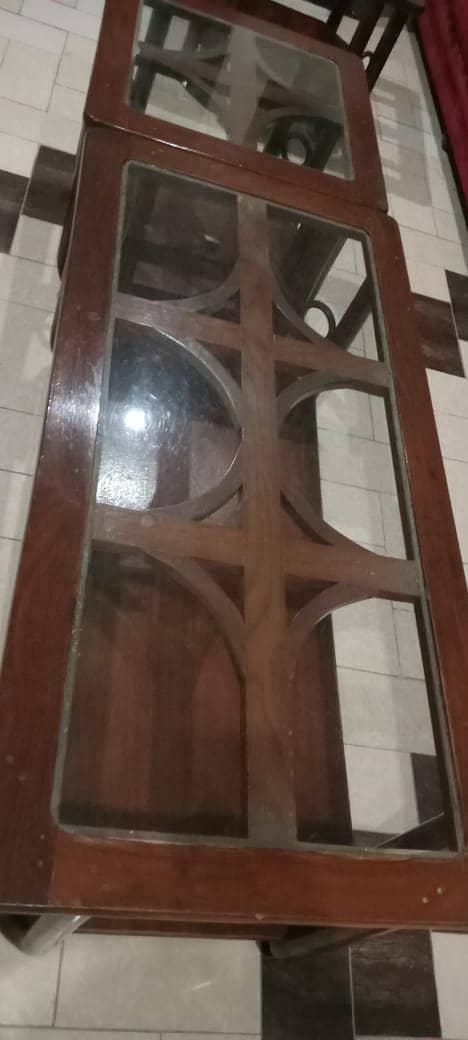 Antique Glass table 1