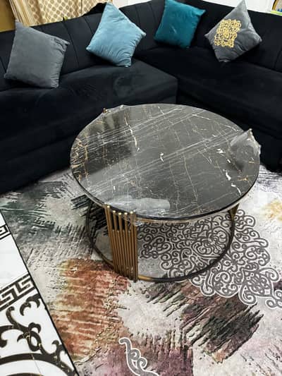 Coffee Table (Round Marbel Table) Centre Table