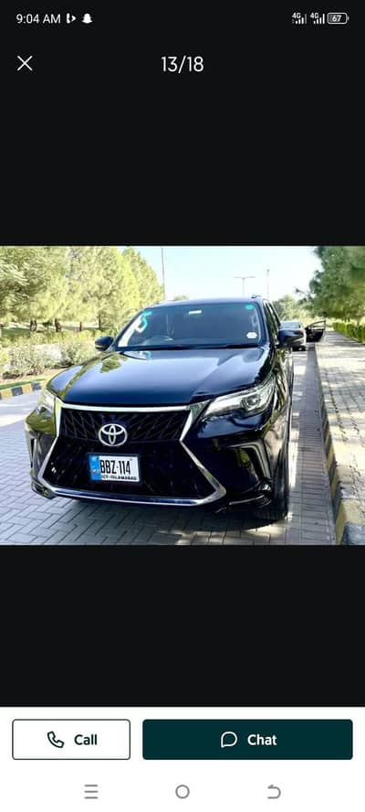 Fortuner 2020 model Register 2022