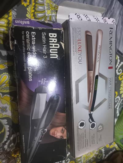 Two Straighteners new condition