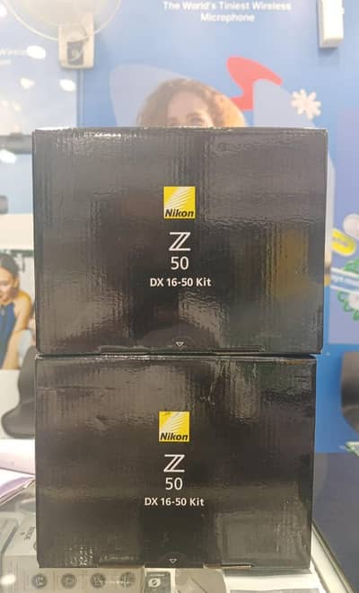 Nikon Z50 brand New 16-50Kit Complete Box Saman