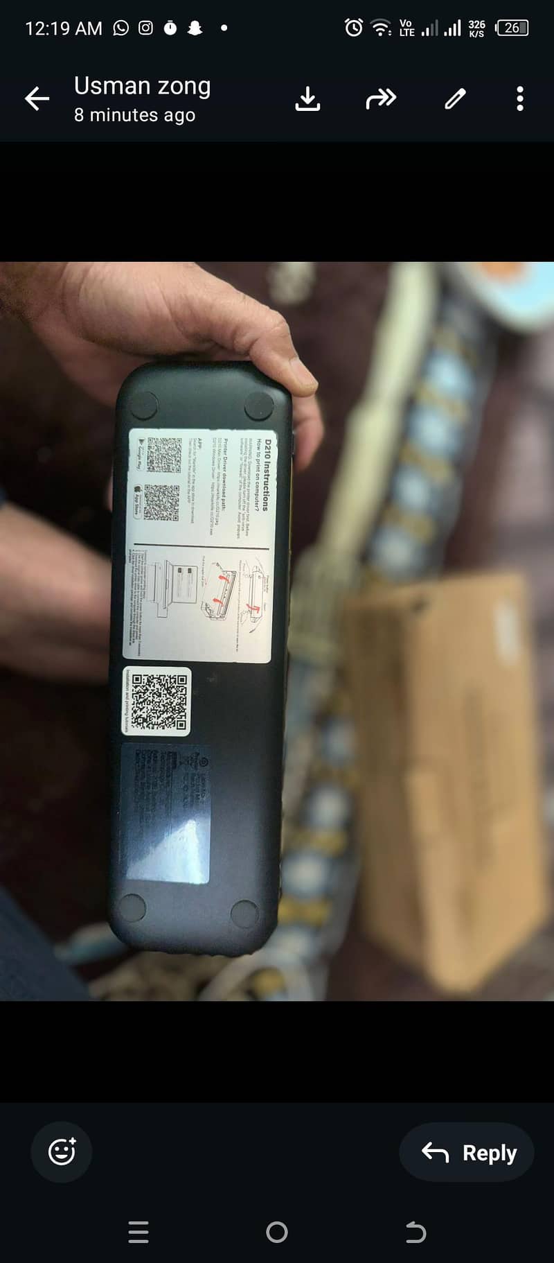 printer( thermal printer) 3