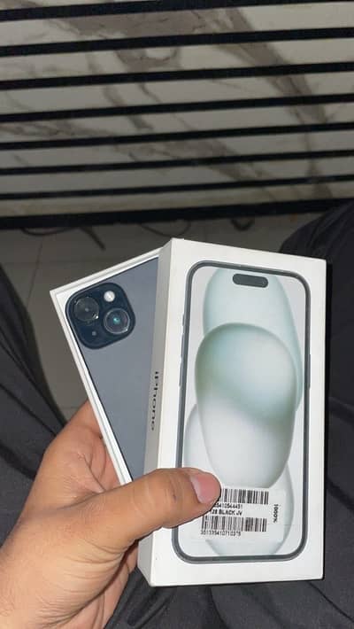 IPHONE 15 with BOX. . . !