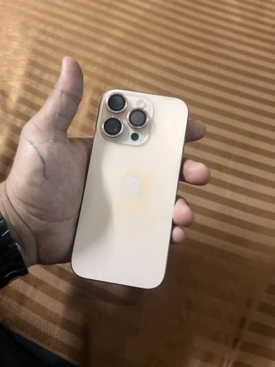 iPhone 16 Pro 256Gb Desert Titanium Colour Non Pta factory Unlock