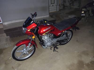 suzuki gd 110s model  2024 month decomber