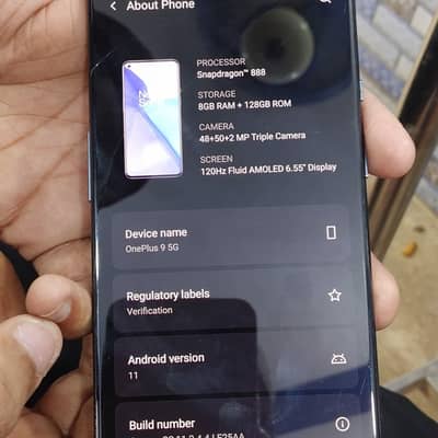 OnePlus 9 5g for sell