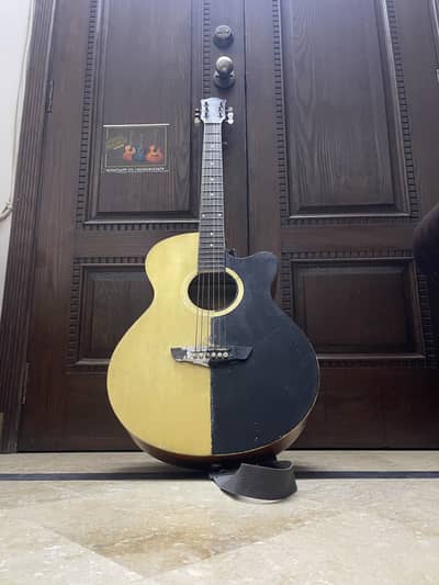 Acoustic Guitar || half body paint || Guitar full professional ha